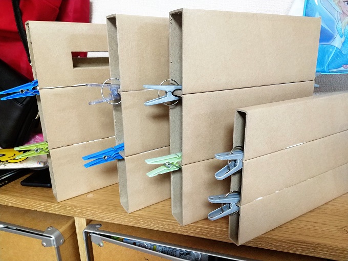 じぶんでつくる紙管こどもイス・大