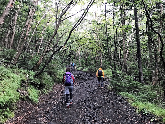 須走口 日帰り富士登山