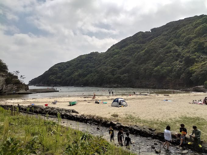 鍋田浜海水浴場