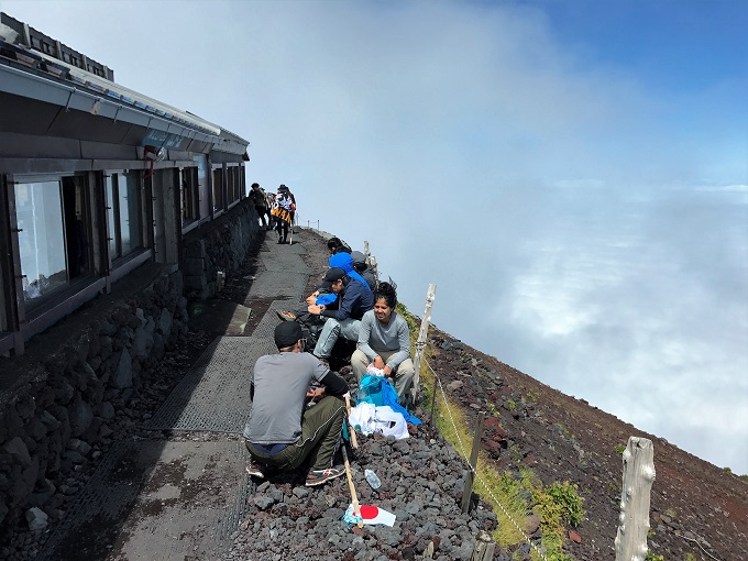 須走口 日帰り富士登山