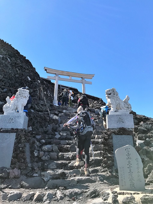 須走口 日帰り富士登山