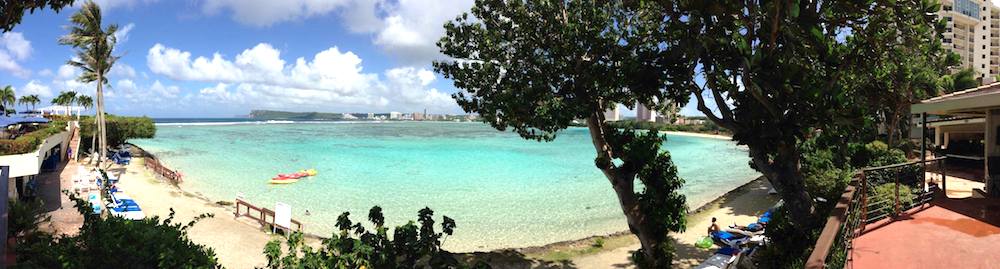 The view from Hilton Guam Tree Bar