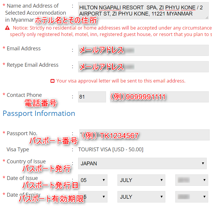 ミャンマー ビザ eVisa