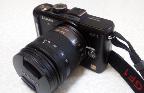 LUMIX GF1・LUMIX G VARIOレンズ LUMIX GF1 本体と単焦点レンズの 