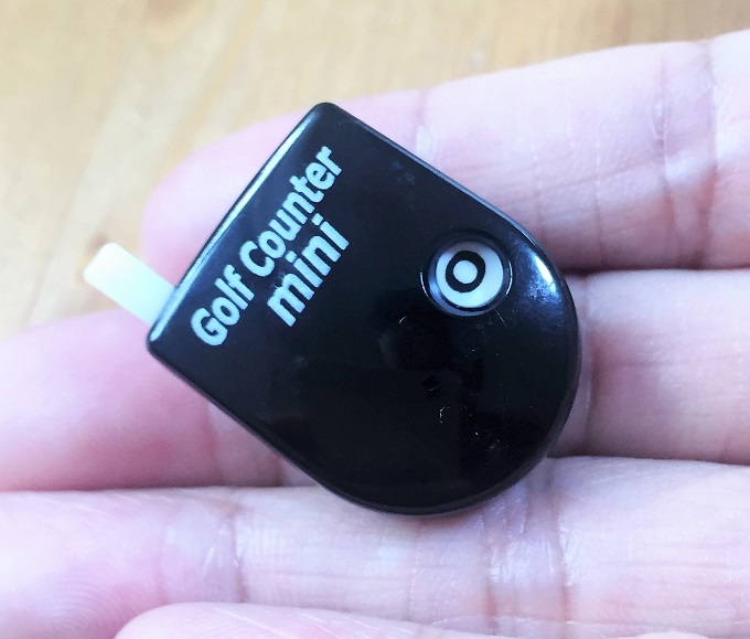 ラップ数をゴルフカウンターで数える