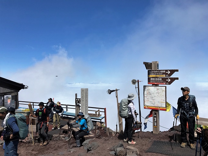 須走口 日帰り富士登山