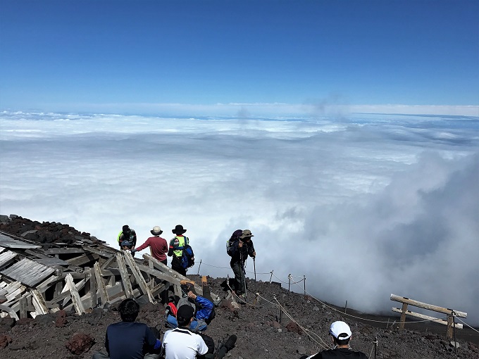 須走口 日帰り富士登山