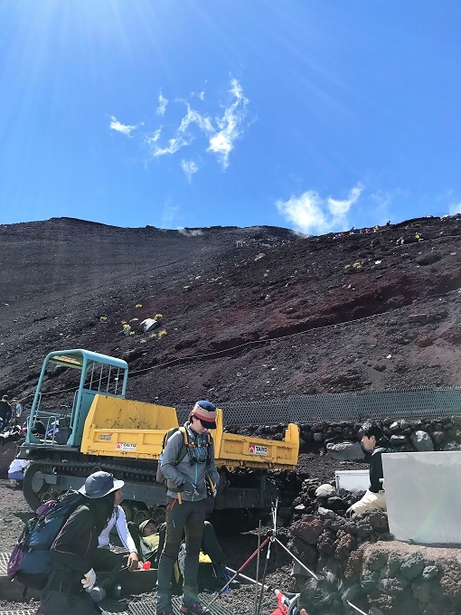 須走口 日帰り富士登山
